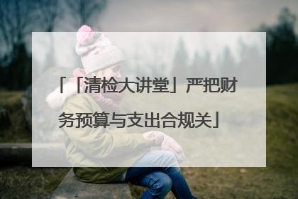 「清检大讲堂」严把财务预算与支出合规关
