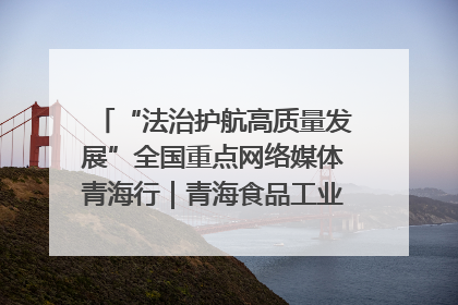 “法治护航高质量发展”全国重点网络媒体青海行｜青海食品工业协会：架起“青字号”美食的产业化桥梁