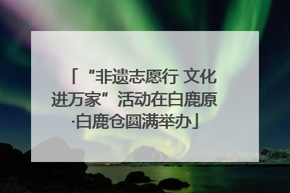 “非遗志愿行 文化进万家”活动在白鹿原·白鹿仓圆满举办