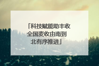 科技赋能助丰收 全国麦收由南到北有序推进
