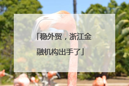 稳外贸，浙江金融机构出手了