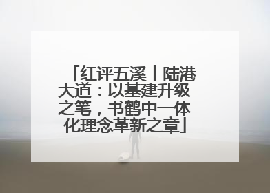 红评五溪丨陆港大道：以基建升级之笔，书鹤中一体化理念革新之章