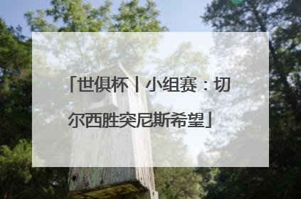 世俱杯丨小组赛：切尔西胜突尼斯希望