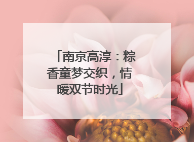 南京高淳：粽香童梦交织，情暖双节时光