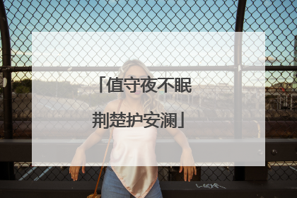 值守夜不眠 荆楚护安澜