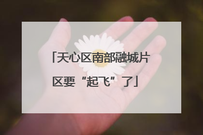天心区南部融城片区要“起飞”了