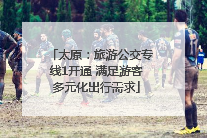 太原：旅游公交专线1开通 满足游客多元化出行需求