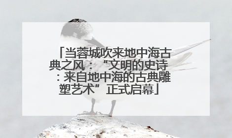 当蓉城吹来地中海古典之风：“文明的史诗：来自地中海的古典雕塑艺术”正式启幕