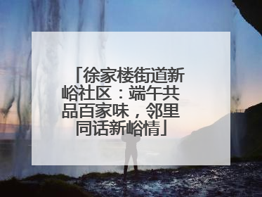 徐家楼街道新峪社区：端午共品百家味，邻里同话新峪情