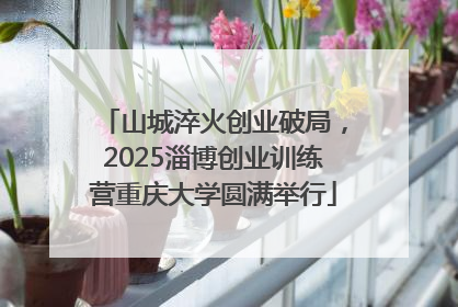 山城淬火创业破局，2025淄博创业训练营重庆大学圆满举行