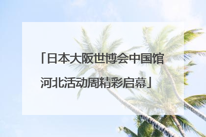 日本大阪世博会中国馆河北活动周精彩启幕