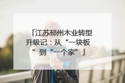 江苏邳州木业转型升级记：从“一块板”到“一个家”