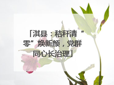 淇县：秸秆清“零”焕新颜，党群同心长治理