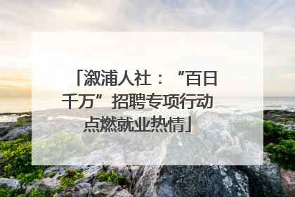 溆浦人社：“百日千万”招聘专项行动点燃就业热情