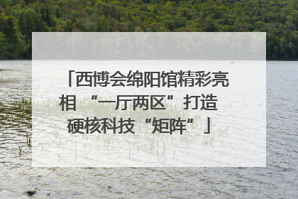 西博会绵阳馆精彩亮相 “一厅两区”打造硬核科技“矩阵”