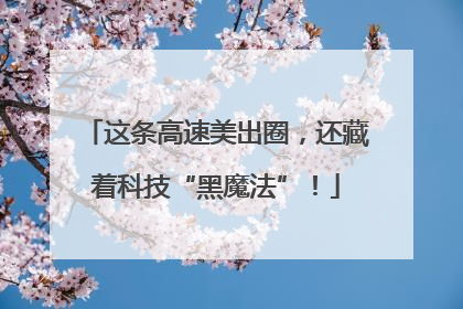 这条高速美出圈，还藏着科技“黑魔法”！