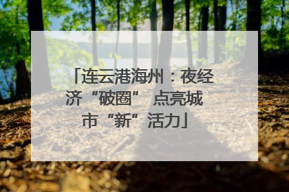 连云港海州：夜经济“破圈” 点亮城市“新”活力