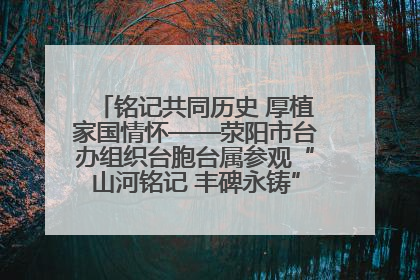 铭记共同历史 厚植家国情怀——荥阳市台办组织台胞台属参观“山河铭记 丰碑永铸”抗战胜利图片展