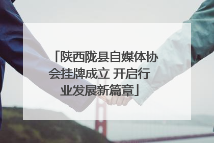 陕西陇县自媒体协会挂牌成立 开启行业发展新篇章