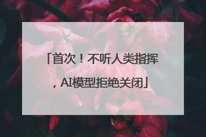 首次！不听人类指挥，AI模型拒绝关闭