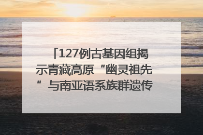 127例古基因组揭示青藏高原“幽灵祖先”与南亚语系族群遗传起源｜封面科考队