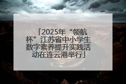 2025年“领航杯”江苏省中小学生数字素养提升实践活动在连云港举行
