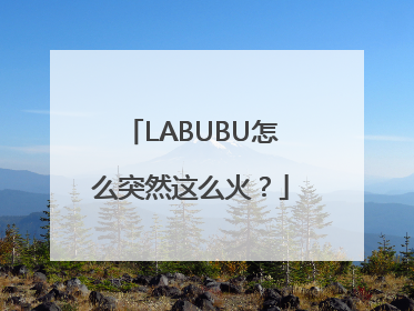 LABUBU怎么突然这么火？